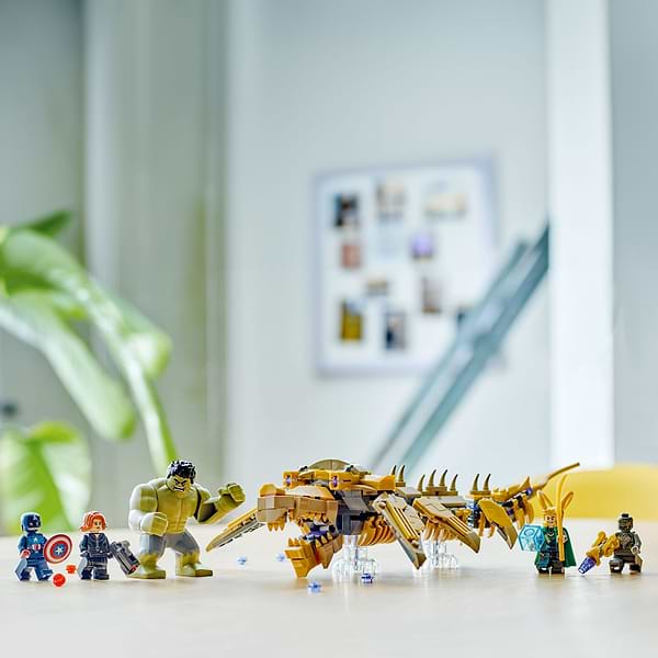 Фото - Конструктор LEGO Super Heroes Marvel Мстители против Левиафана (76290)