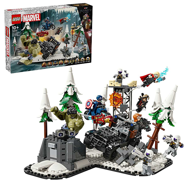 Фото - Конструктор LEGO Super Heroes Marvel Месники: Ера Альтрона (76291)