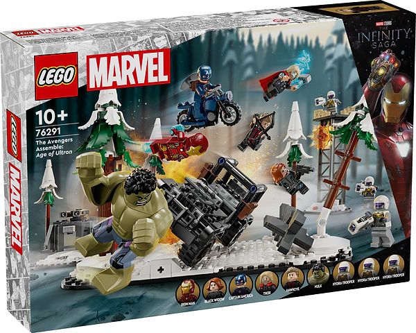 Фото - Конструктор LEGO Super Heroes Marvel Месники: Ера Альтрона (76291)
