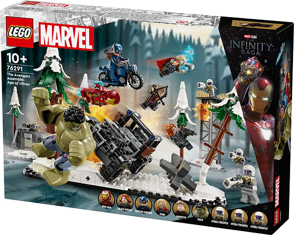 Фото - Конструктор LEGO Super Heroes Marvel Месники: Ера Альтрона (76291)