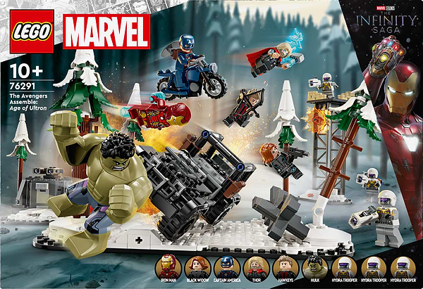 Фото - Конструктор LEGO Super Heroes Marvel Месники: Ера Альтрона (76291)