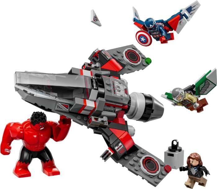 Фото - Конструктор LEGO Marvel Капитан Америка против Красного Халка (76292)