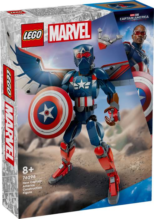 Фото - Конструктор LEGO Marvel Фігурка Нового Капітана Америка для складання (76296)