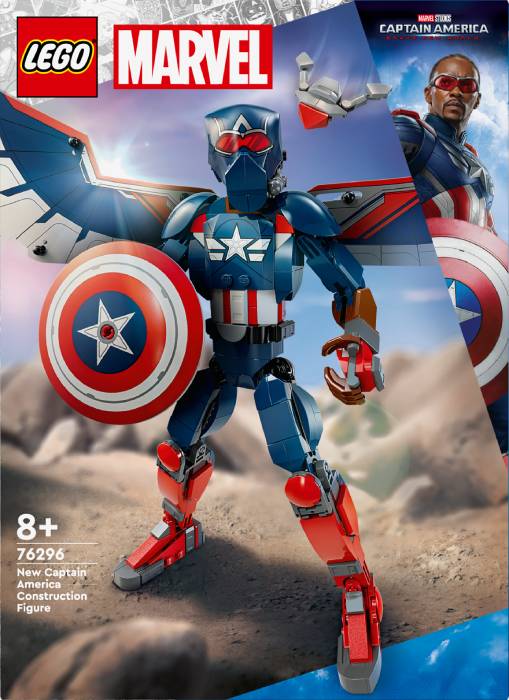 Фото - Конструктор LEGO Marvel Фігурка Нового Капітана Америка для складання (76296)