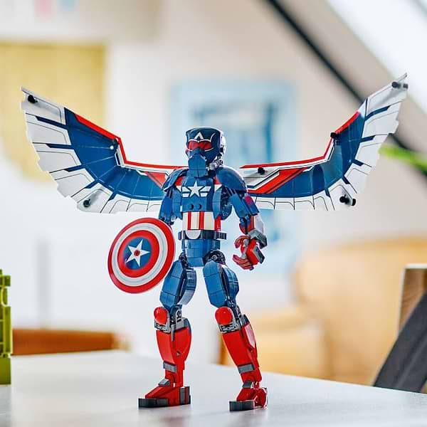 Фото - Конструктор LEGO Marvel Фігурка Нового Капітана Америка для складання (76296)
