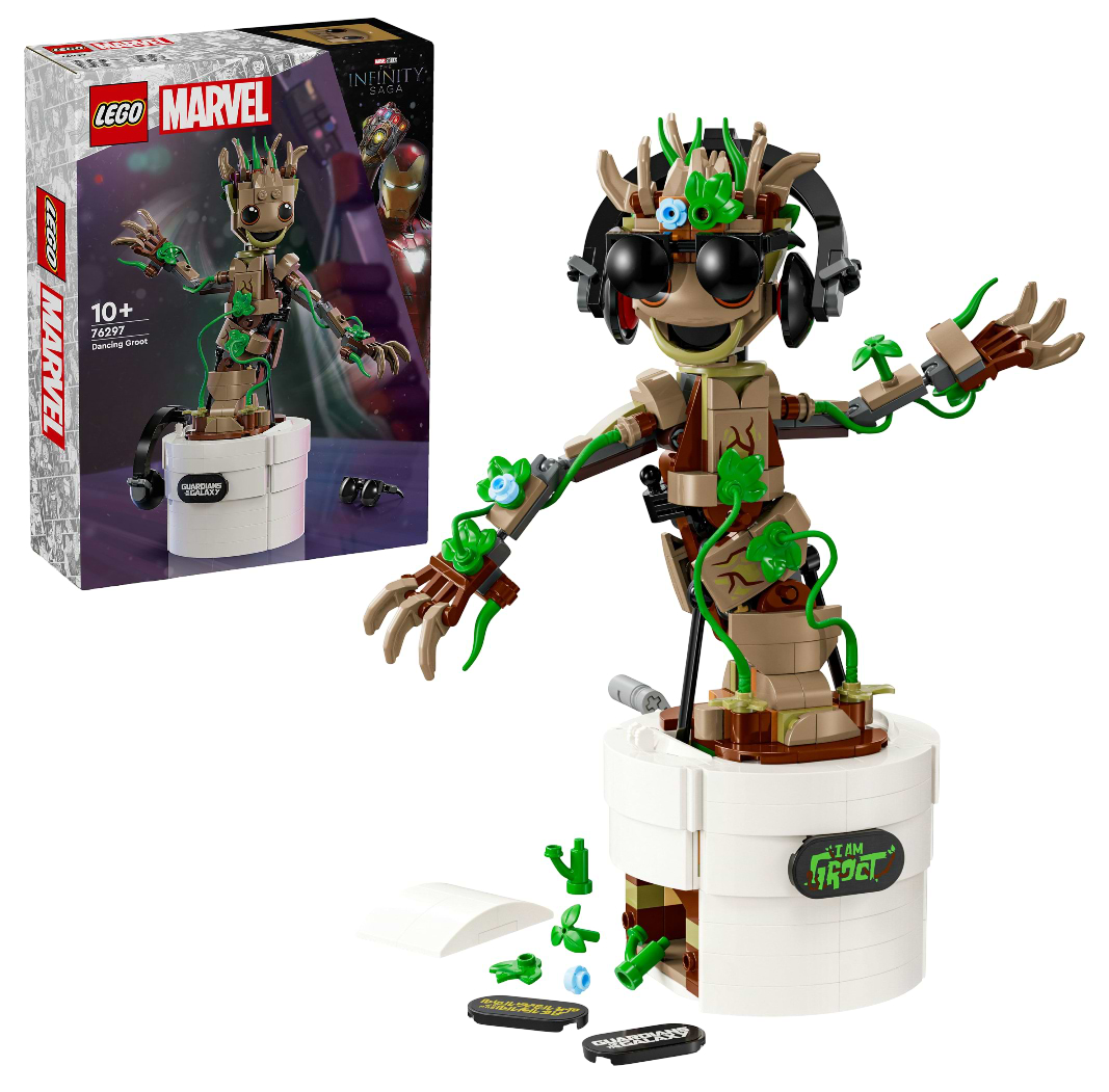 Конструктор LEGO Super Heroes Marvel Танцующий Грут (76297) - Фото 1