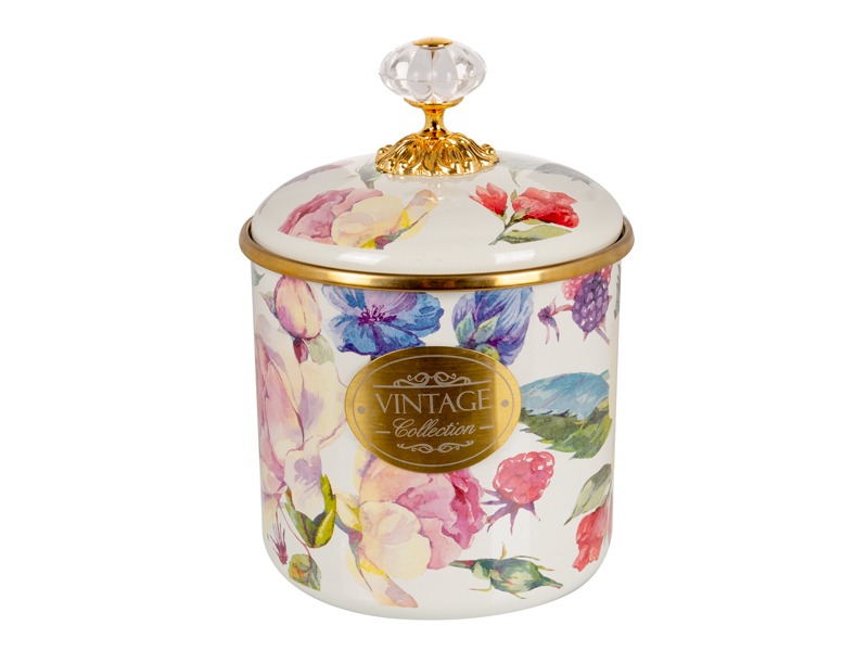 Ємність для сипучих ELMANI Peony з кришкою  1.25 л (763-001)