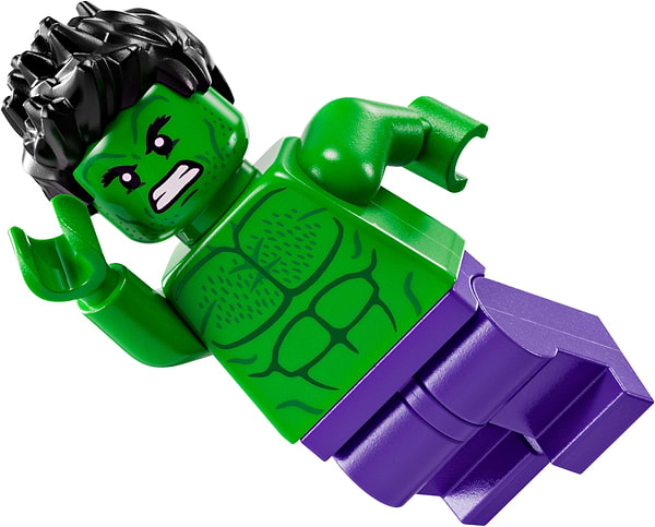 Фото - Конструктор LEGO Marvel Вантажівка Халка проти Таноса (76312)