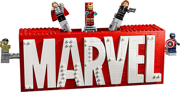 Фото - Конструктор LEGO Super Heroes Логотип і мініфігурки MARVEL (76313)