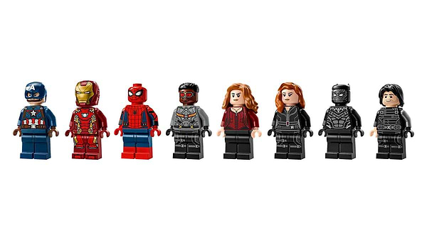 Фото - Конструктор LEGO Marvel Перший месник: Протистояння Пригодницька битва (76314)