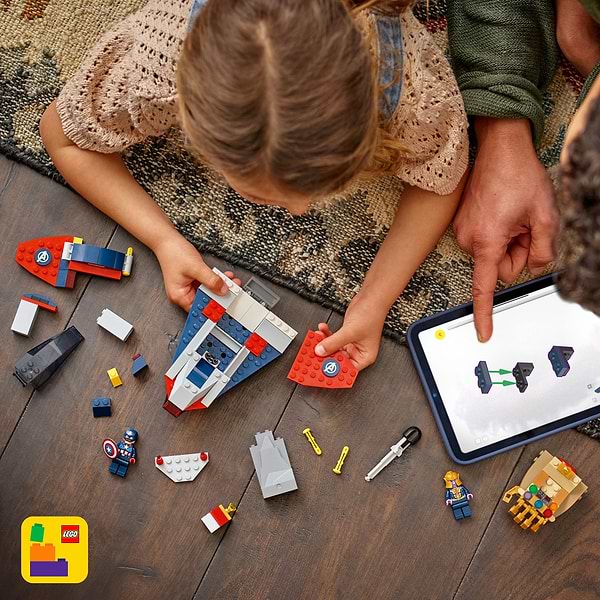 Фото - Конструктор LEGO  Super Heroes Marvel Капитан Америка против Таноса (76319)