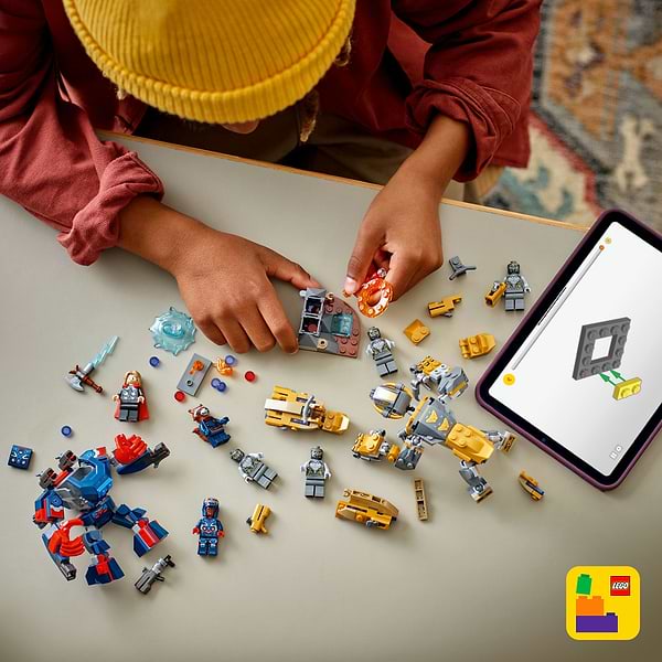 Фото - Конструктор LEGO  Super Heroes Marvel Мстители: Завершение Тор против Читаури (76322)