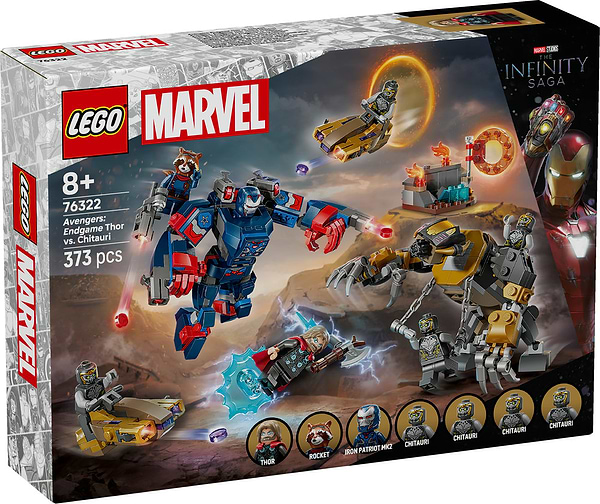 Фото - Конструктор LEGO  Super Heroes Marvel Мстители: Завершение Тор против Читаури (76322)