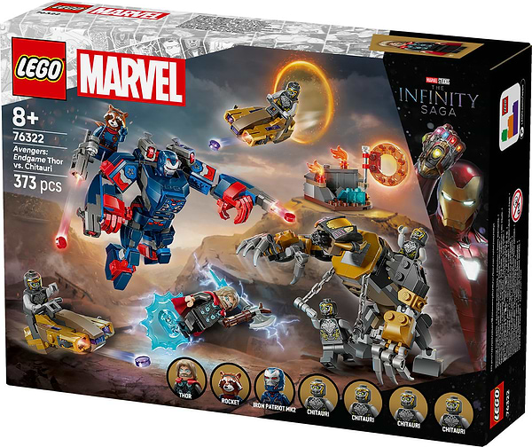 Фото - Конструктор LEGO  Super Heroes Marvel Мстители: Завершение Тор против Читаури (76322)