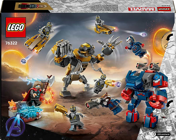 Фото - Конструктор LEGO  Super Heroes Marvel Мстители: Завершение Тор против Читаури (76322)