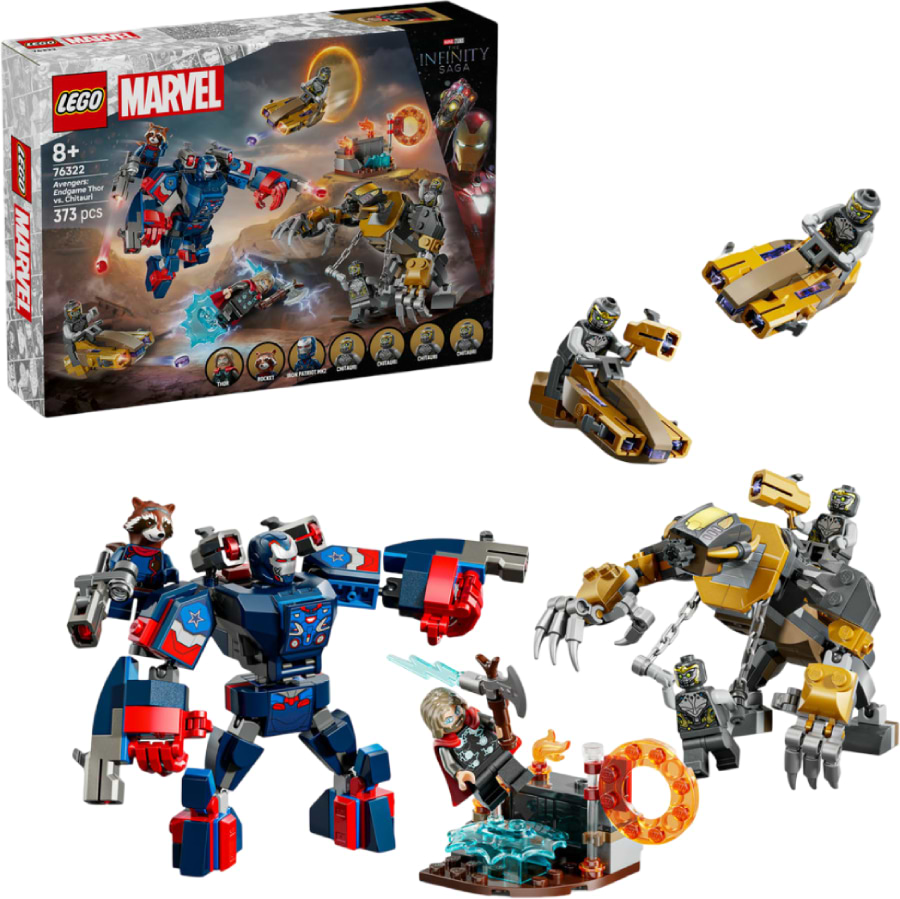 Конструктор LEGO  Super Heroes Marvel Месники: Завершення Тор проти Чітаурі (76322) - Фото 1