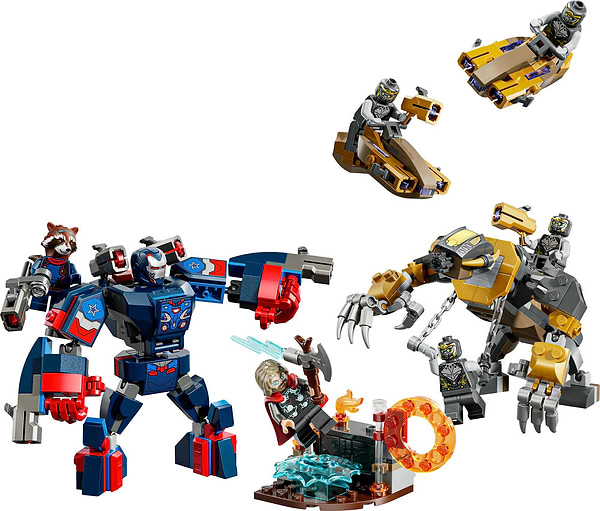 Фото - Конструктор LEGO  Super Heroes Marvel Мстители: Завершение Тор против Читаури (76322)