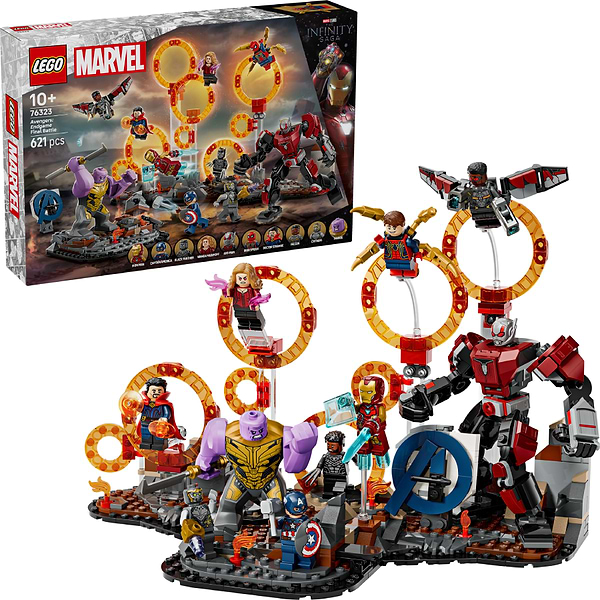 Фото - Конструктор LEGO Super Heroes Marvel Мстители: Финал. Решающая битва (76323)