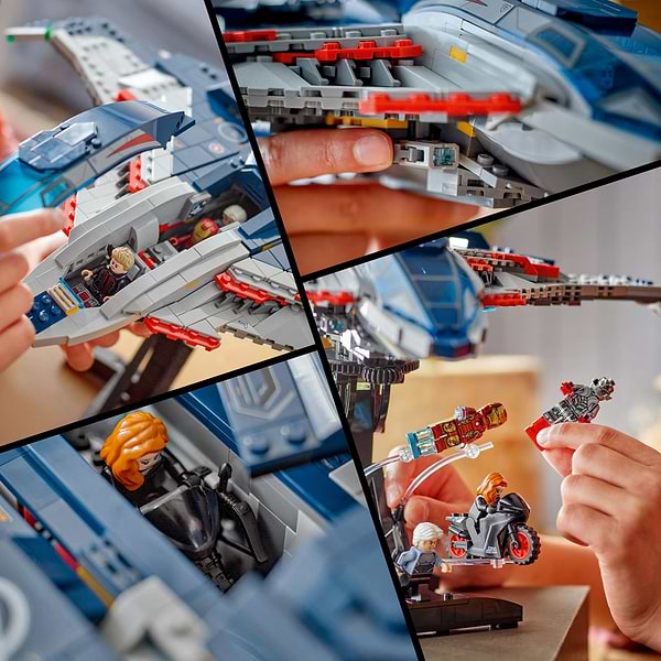Фото - Конструктор LEGO  Super Heroes Marvel Месники: Ера Альтрона Квінджет (76325)