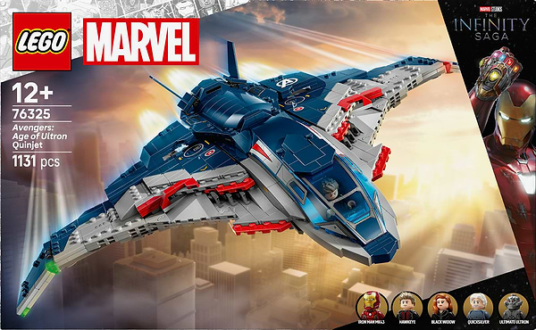 Фото - Конструктор LEGO  Super Heroes Marvel Месники: Ера Альтрона Квінджет (76325)