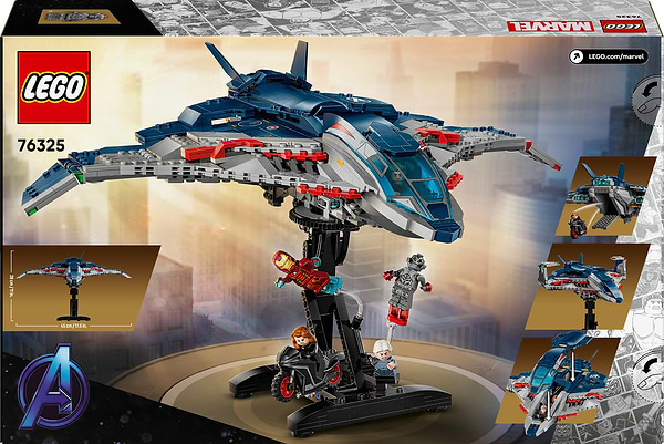 Фото - Конструктор LEGO  Super Heroes Marvel Месники: Ера Альтрона Квінджет (76325)
