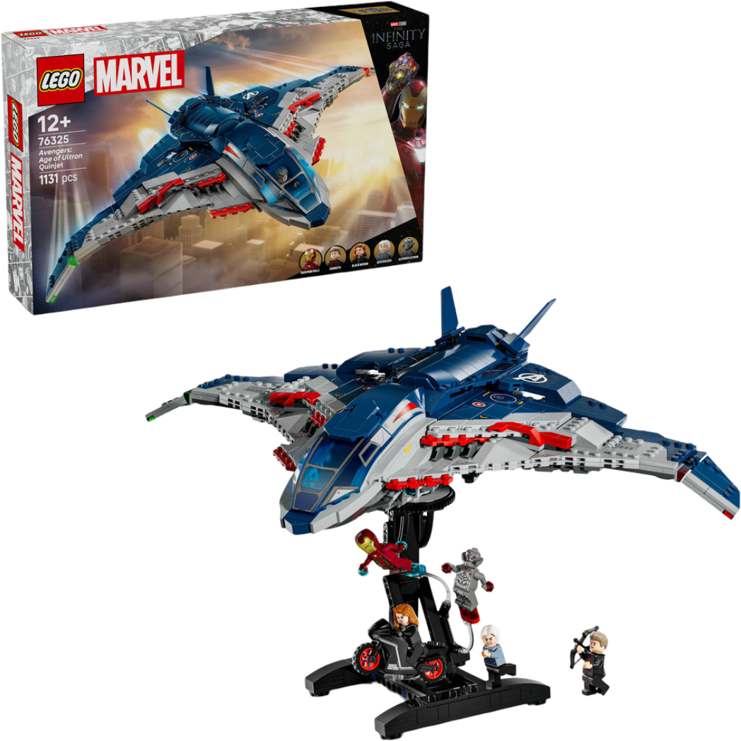Конструктор LEGO  Super Heroes Marvel Месники: Ера Альтрона Квінджет (76325) - Фото 1