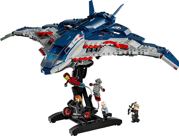 Фото - Конструктор LEGO  Super Heroes Marvel Месники: Ера Альтрона Квінджет (76325)