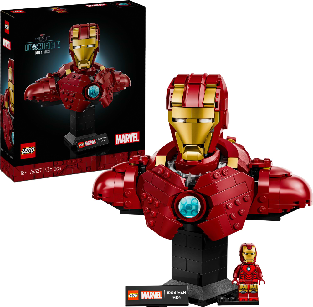 Конструктор LEGO Super Heroes Marvel Бюст Залізної Людини MK4 (76327) - Фото 1