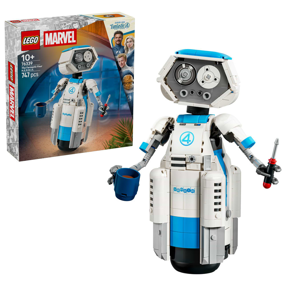 Конструктор LEGO Super Heroes Marvel Фантастическая четверка H.E.R.B.I.E. (76339)
