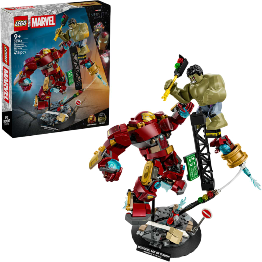 Конструктор LEGO  Super Heroes Marvel Легендарна битва: Халкбастер vs. Халк (76343) - Фото 1