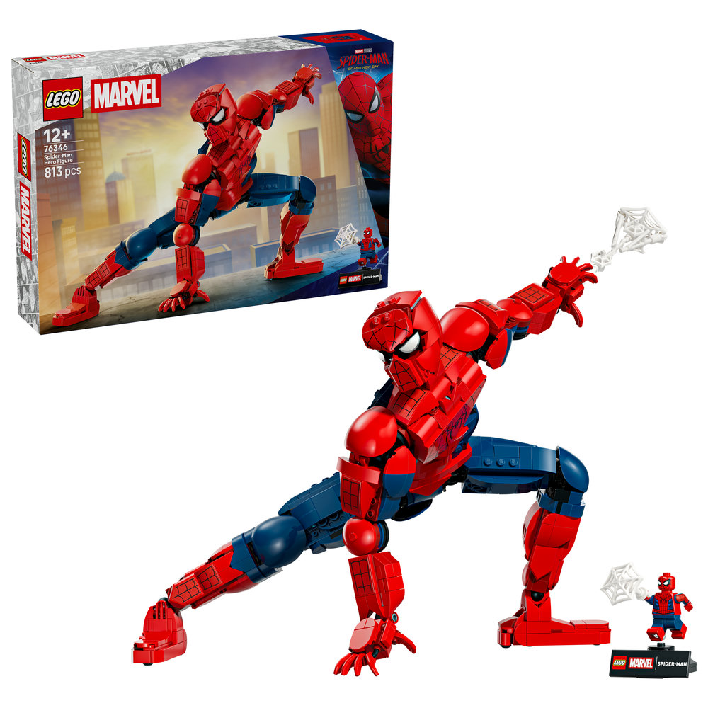 Конструктор LEGO  Super Heroes Marvel Фігурка супергероя Людини-Павука (76346)