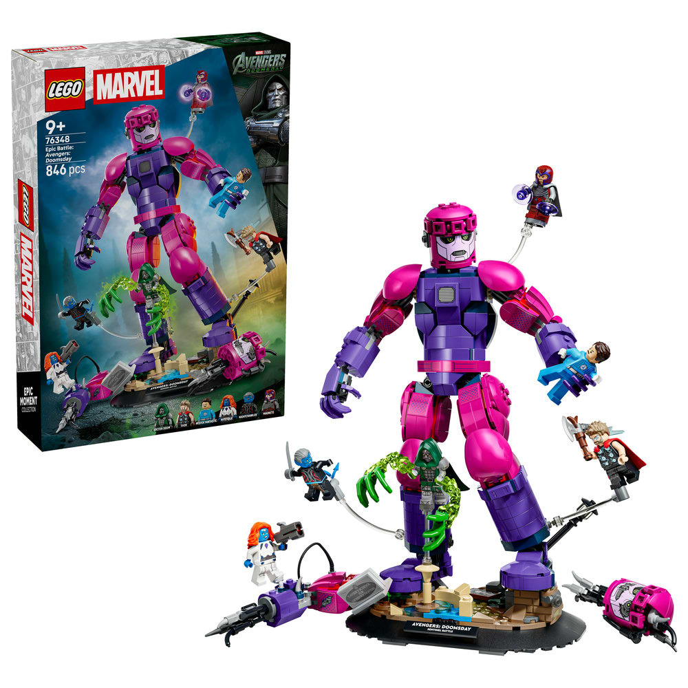 Конструктор LEGO Super Heroes Легендарная битва: «Мстители: Судный день» (76348)