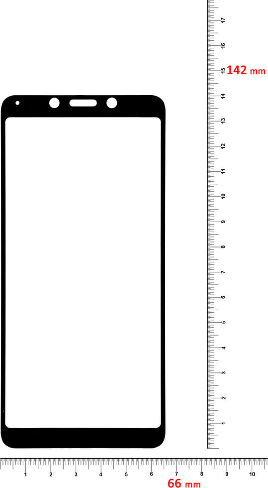 Фото - Захисне скло для смартфону BeCover Xiaomi Redmi 6/6A Black (702442)