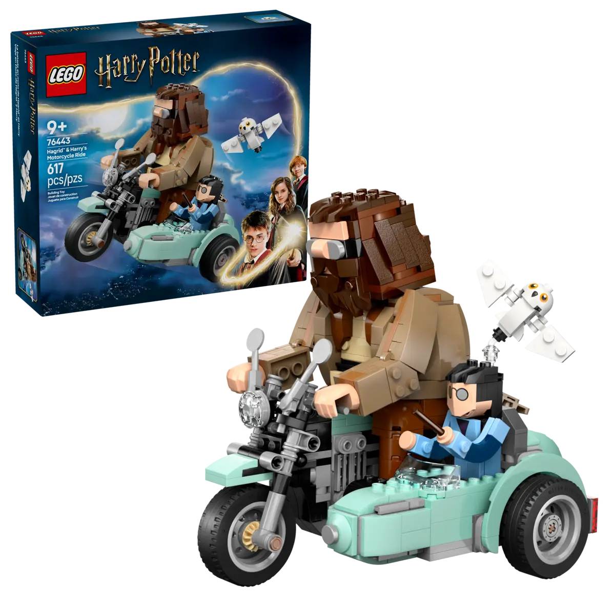 Конструктор LEGO Harry Potter Поїздка Геґріда й Гаррі на мотоциклі (76443) - Фото 1