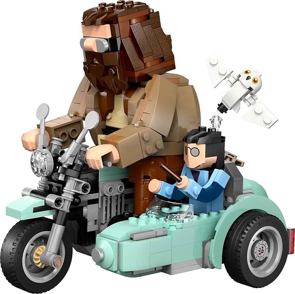 Фото - Конструктор LEGO Harry Potter Поездка Хагрида и Гарри на мотоцикле (76443)