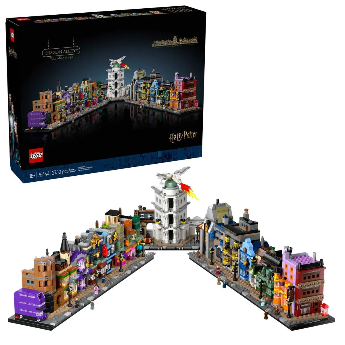 Конструктор LEGO Harry Potter Аллея Диагон. Колдовские магазины (76444) - Фото 1