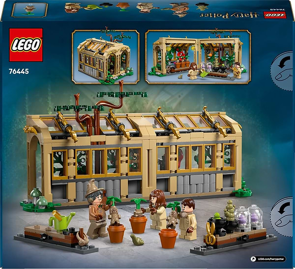 Фото - Конструктор LEGO Harry Potter Замок Хогвартс: урок гербологии (76445)