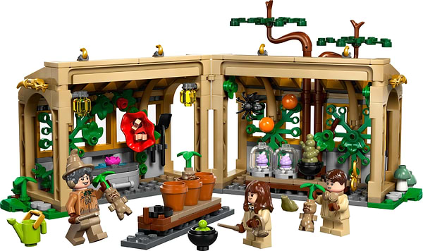 Фото - Конструктор LEGO Harry Potter Замок Хогвартс: урок гербологии (76445)