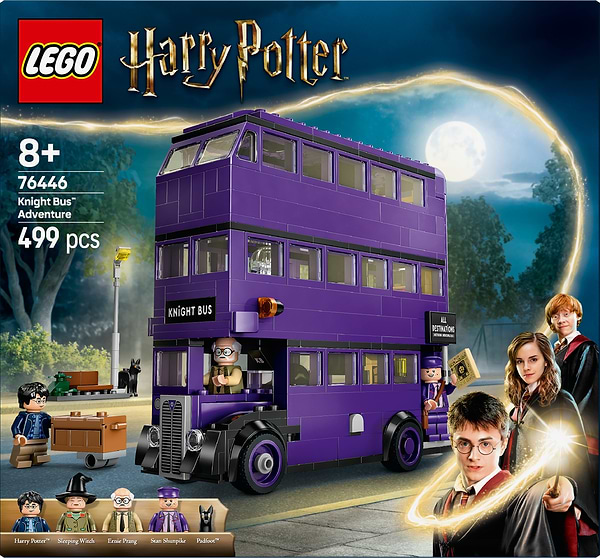 Фото - Конструктор LEGO Harry Potter Приключения на Рыцарском автобусе (76446)