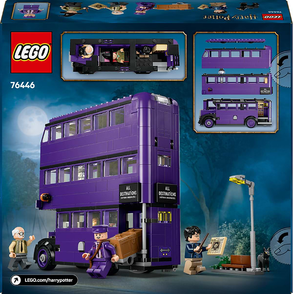 Фото - Конструктор LEGO Harry Potter Приключения на Рыцарском автобусе (76446)