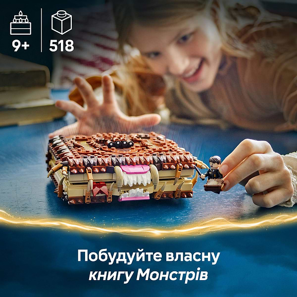 Фото - Конструктор LEGO Harry Potter Кусливая Ужасная книга ужасов (76449)
