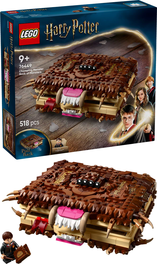 Конструктор LEGO Harry Potter Куслива Жахлива книга жахіть (76449) - Фото 1
