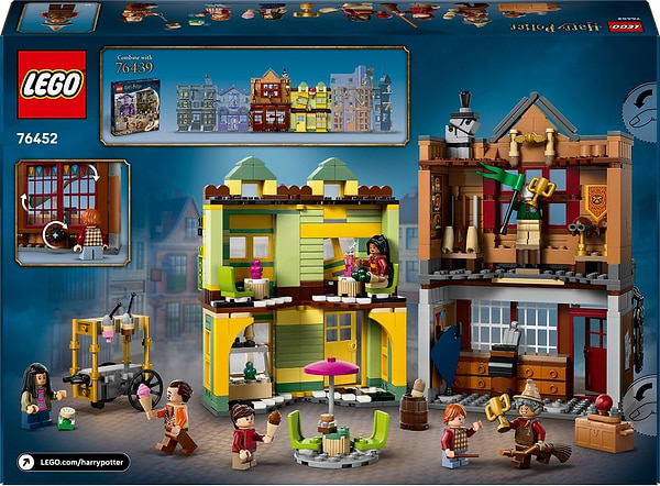 Фото - Конструктор LEGO Harry Potter Якісні товари для квідичу і кафе з морозивом (76452)