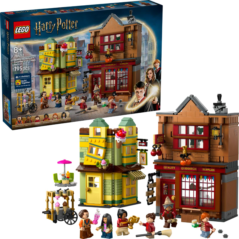Конструктор LEGO Harry Potter Якісні товари для квідичу і кафе з морозивом (76452) - Фото 1