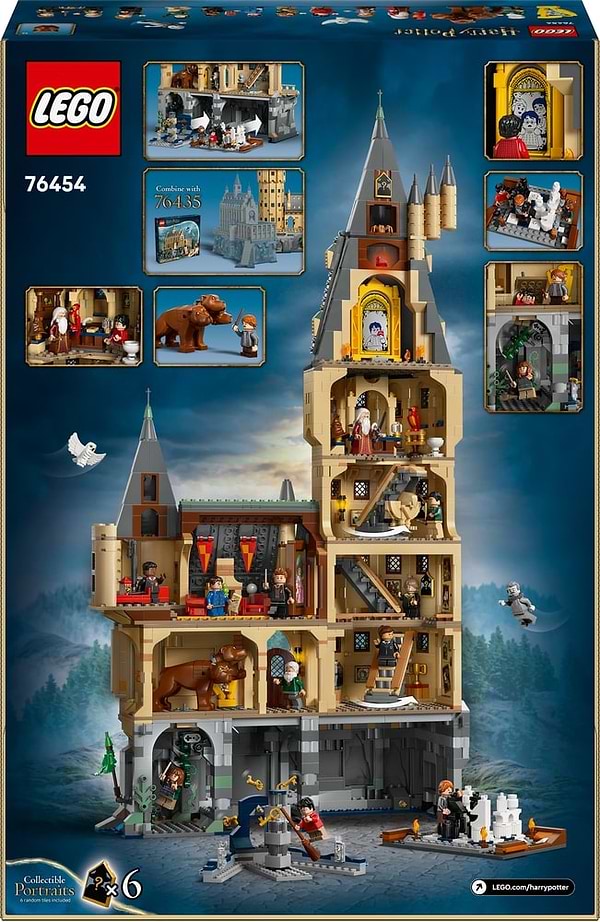 Фото - Конструктор LEGO Harry Potter Замок Хогвартс: главная башня (76454)