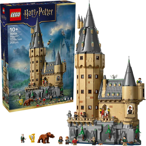 Фото - Конструктор LEGO Harry Potter Замок Хогвартс: главная башня (76454)
