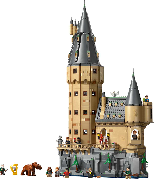 Фото - Конструктор LEGO Harry Potter Замок Хогвартс: главная башня (76454)