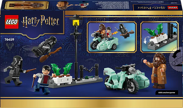 Фото - Конструктор LEGO  Harry Potter TM Геґрід і Гаррі: Втеча з Тисової вулиці (76459)