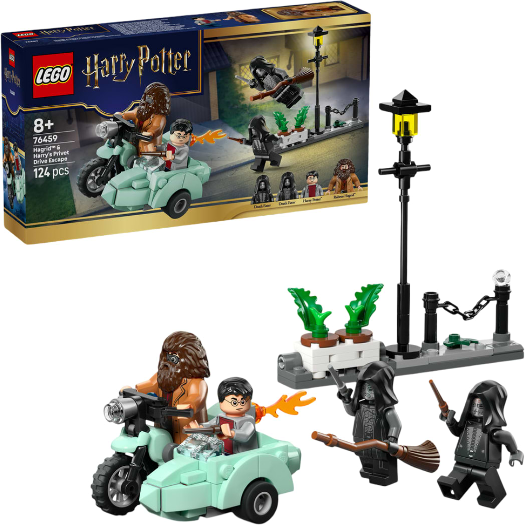 Конструктор LEGO Harry Potter TM Хагрид и Гарри: Побег с Тисовой улицы (76459) - Фото 1