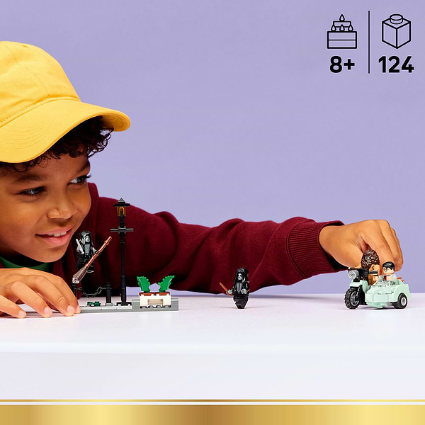 Фото - Конструктор LEGO  Harry Potter TM Геґрід і Гаррі: Втеча з Тисової вулиці (76459)